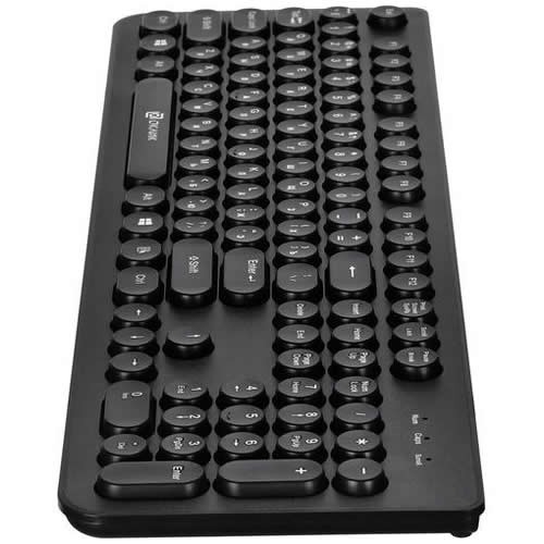 Клавиатура Oklick 400MR Slim USB Black (Черная) 4