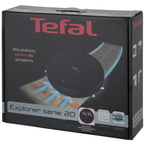 Робот-пылесос Tefal Smart Force X-plorer RG6825WH Black (Черный) EAC 6
