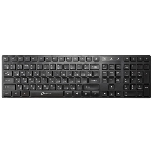 Клавиатура Oklick 570M Slim USB Black (Черный) EAC 1