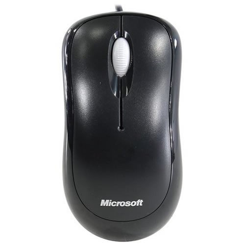 Проводная мышь Microsoft Basic Mouse USB оптическая (P58-00059) Black (Черная) 1