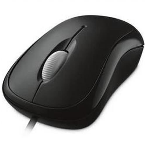 Проводная мышь Microsoft Basic Mouse USB оптическая (P58-00059) Black (Черная) 2