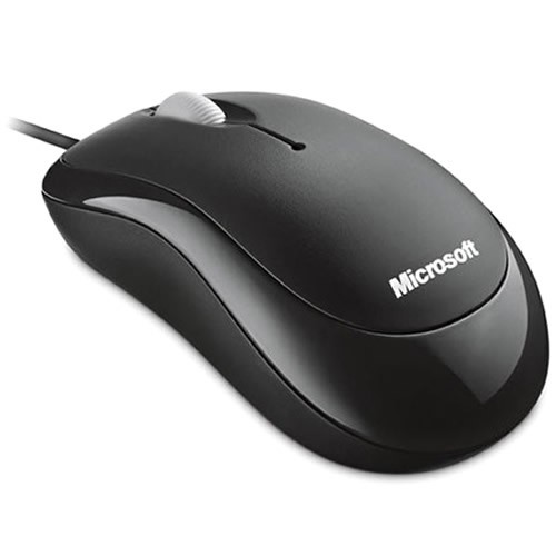 Проводная мышь Microsoft Basic Mouse USB оптическая (P58-00059) Black (Черная) 3