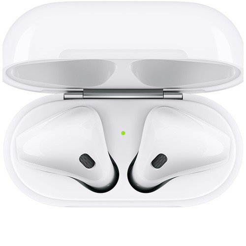 Беспроводные наушники Apple AirPods 2 с беспроводным зарядным футляром MRXJ2RU/A 4