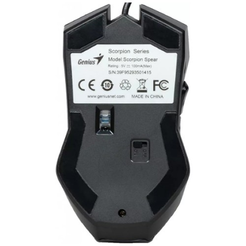 Проводная мышь Genius Scorpion Spear USB оптическая 5