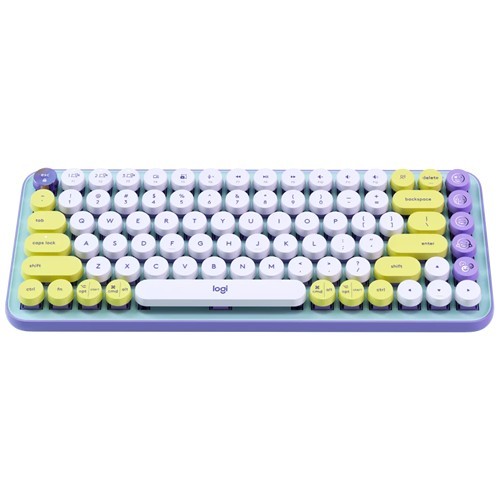 Клавиатура Logitech Wireless Keyboard POP Keys Daydream Mint (Белый/Мятный) 920-010717 EAC 2