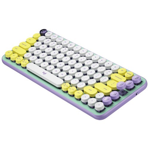 Клавиатура Logitech Wireless Keyboard POP Keys Daydream Mint (Белый/Мятный) 920-010717 EAC 3