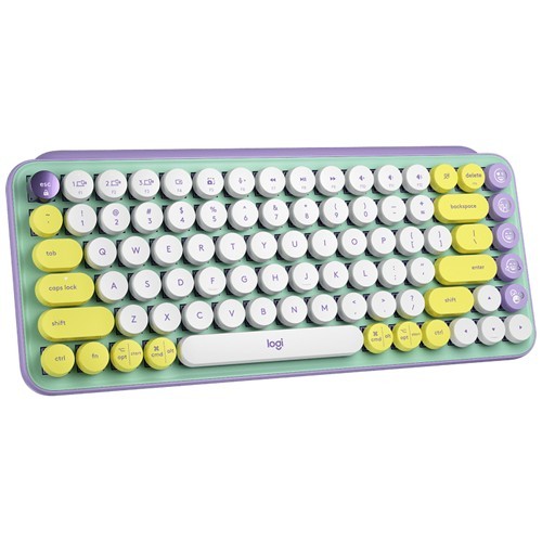 Клавиатура Logitech Wireless Keyboard POP Keys Daydream Mint (Белый/Мятный) 920-010717 EAC 4