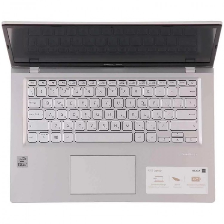 Ноутбук ASUS Vivobook 14" R465JA-EB1467W (Intel Core i7 1065G7 1.3 ГГц/14"/1920x1080/RAM 16Gb/SSD 512Gb/Intel UHD Graphics/Win 11) Silver (Серебристый) 2