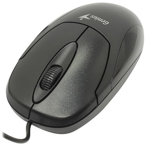 Проводная мышь Genius Xscroll V3 USB оптическая Black (Черная) 1