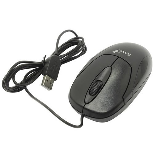 Проводная мышь Genius Xscroll V3 USB оптическая Black (Черная) 2
