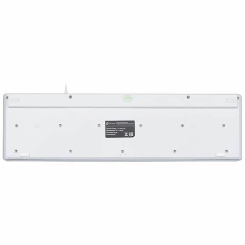 Клавиатура Oklick 550ML Slim Multimedia LED USB White (Белая) 4