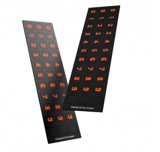 Наборная автовизитка Xiaomi TITA Temporary Parking Card Silver (Серебристый) 3