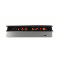 Наборная автовизитка Xiaomi TITA Temporary Parking Card Silver (Серебристый)