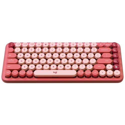 Клавиатура Logitech Wireless Keyboard POP Keys Heartbreaker Rose (Красный/Розовый) 920-010718 EAC 2