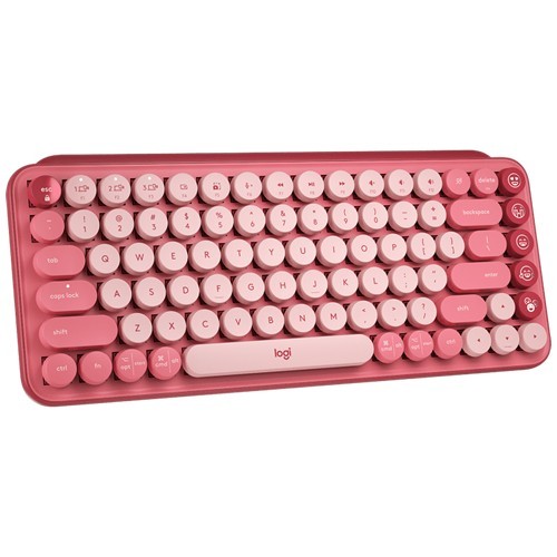 Клавиатура Logitech Wireless Keyboard POP Keys Heartbreaker Rose (Красный/Розовый) 920-010718 EAC 4