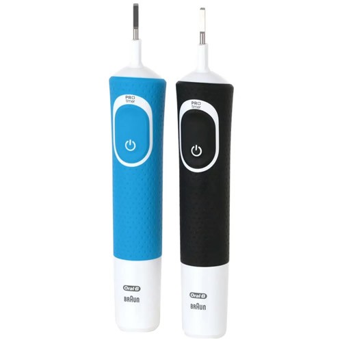 Электрическая зубная щетка Braun Oral-B Vitality D100.413.1 CrossAction 1+1 Black/Blue (Черный/Синий) EAC 4