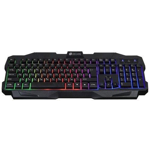 Клавиатура Oklick 757G Madness USB Black (Черная) 2