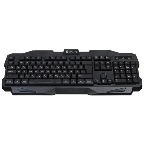 Клавиатура Oklick 757G Madness USB Black (Черная) 3