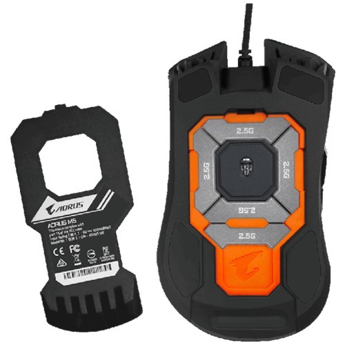Проводная мышь Gigabyte AORUS M5 Gaming USB оптическая Black (Черная) 5