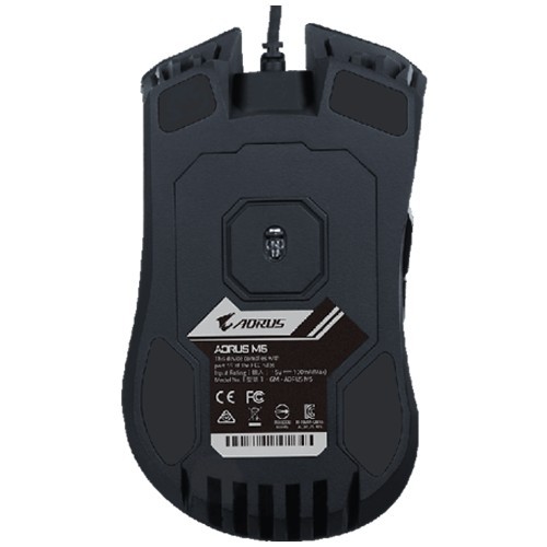 Проводная мышь Gigabyte AORUS M5 Gaming USB оптическая Black (Черная) 6
