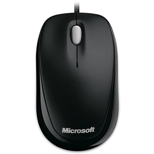 Проводная мышь Microsoft Compact Optical Mouse 500 USB оптическая (U81-00083) Black (Черная) 1