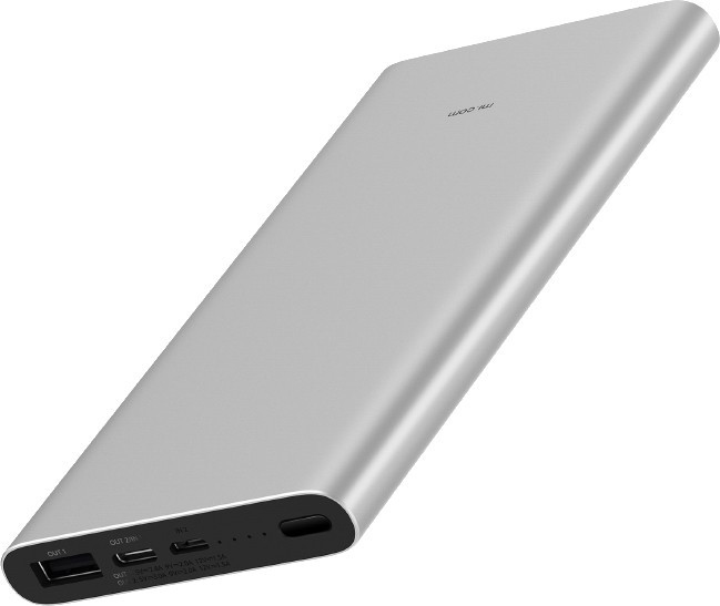 Аккумулятор Xiaomi Mi Power Bank 3 10000 (PLM12ZM) серебристый 2