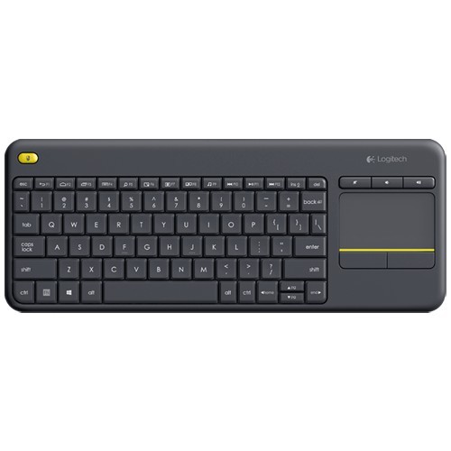 Беспроводная клавиатура Logitech K400 Plus Wireless Touch Keyboard USB Black (Черный) EAC 1