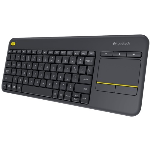 Беспроводная клавиатура Logitech K400 Plus Wireless Touch Keyboard USB Black (Черный) EAC 2