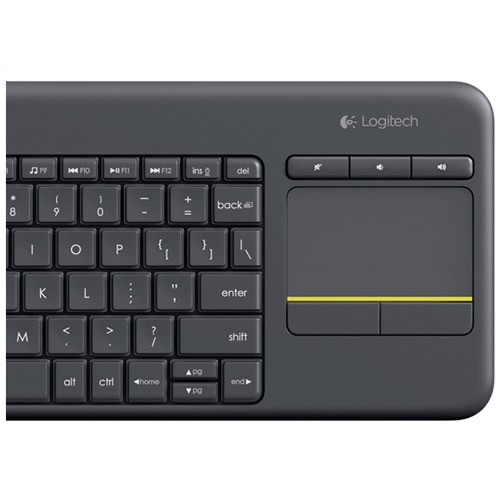Беспроводная клавиатура Logitech K400 Plus Wireless Touch Keyboard USB Black (Черный) EAC 4