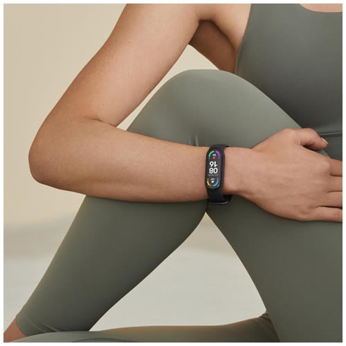Умный браслет Xiaomi Mi Smart Band 6 Black (Черный) BHR4951GL EAC 8