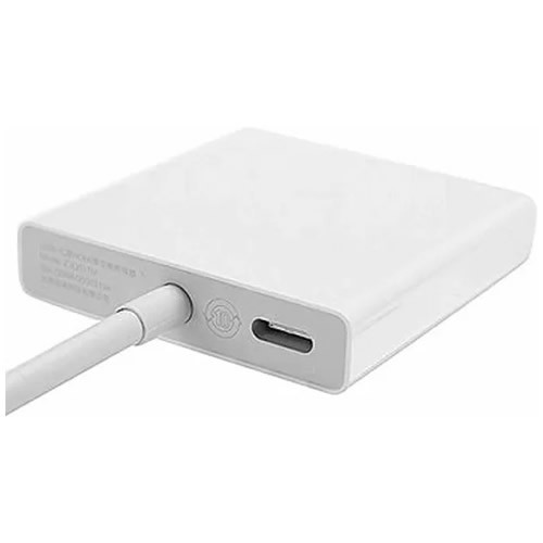 Адаптер-хаб Mi USB Type-C to HDMI and Gigabit Ethernet Multi-Adapter White (Белый) 2