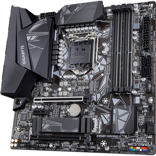 Материнская плата Gigabyte Z490 LGA1200 DDR4 (Z490M Gaming X) mATX, Ret EAC 2