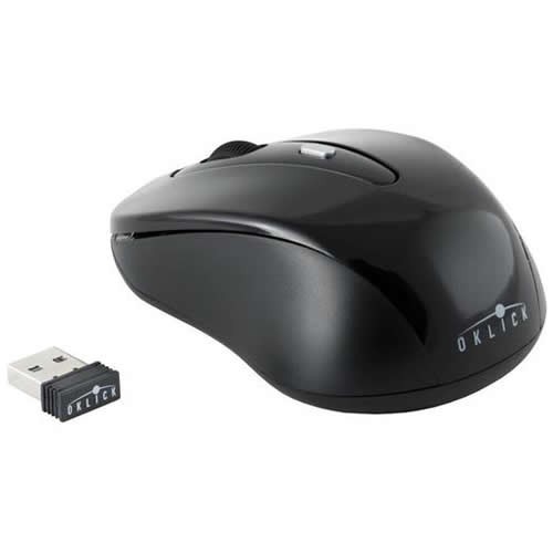 Беспроводная мышь Oklick 435MW USB оптическая Black (Черная) 2