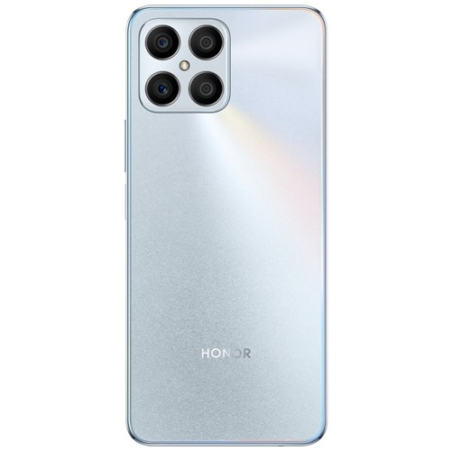 Смартфон Honor X8 4G 6/128Gb Titanium Silver (Титановый серебристый) EAC 3