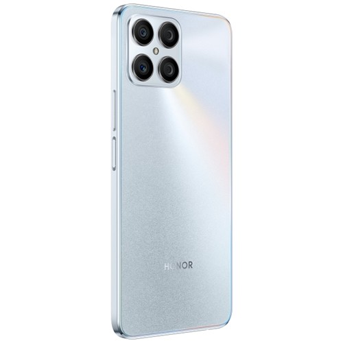Смартфон Honor X8 4G 6/128Gb Titanium Silver (Титановый серебристый) EAC 6