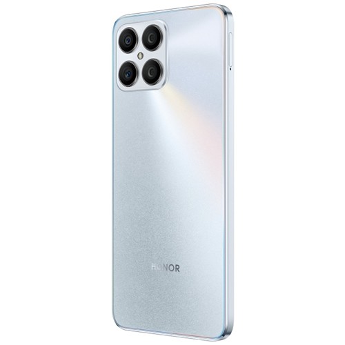 Смартфон Honor X8 4G 6/128Gb Titanium Silver (Титановый серебристый) EAC 7