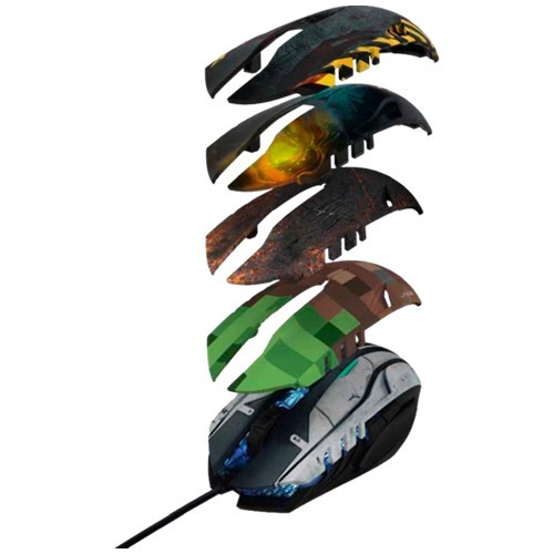 Проводная мышь Hama uRage Morph USB оптическая Black (Черная) 4