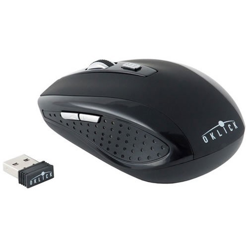 Беспроводная мышь Oklick 455MW USB оптическая Black (Черная) 3