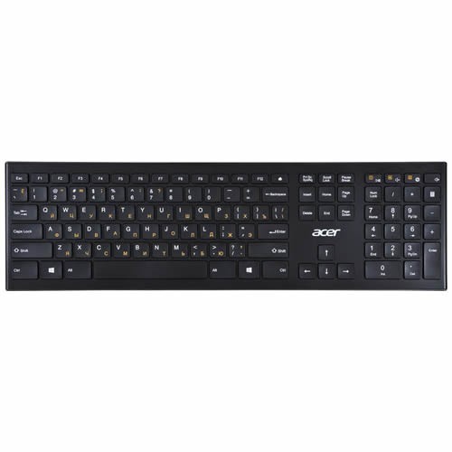 Беспроводная клавиатура Acer OKR010 USB Black (Черная) 1