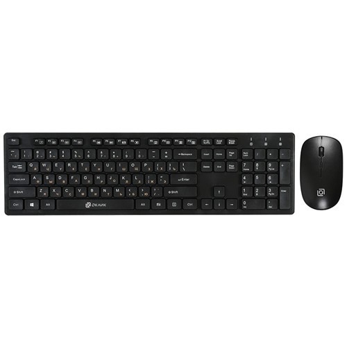 Комплект беспроводной Oklick 240M USB Black (Черный) 1