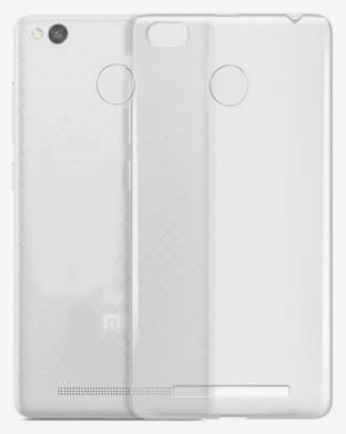 Чехол-накладка для Xiaomi Redmi 3 Pro прозрачный силиконовый 1