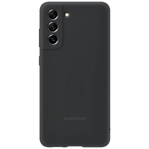 Клип-кейс Samsung Silicone для Galaxy S21 FE темно-серый (EF-PG990TBEGRU) 1