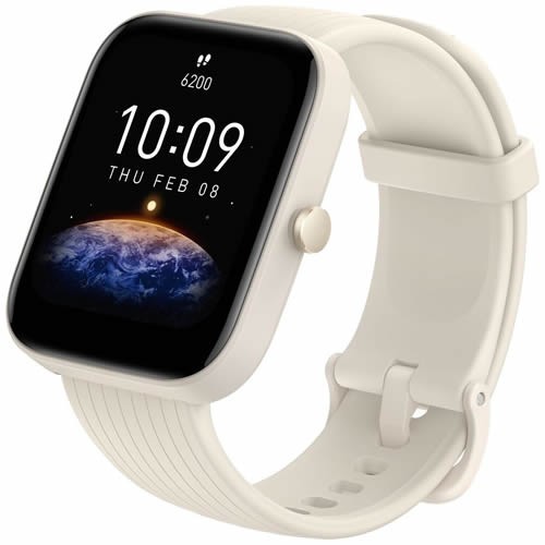 Часы Amazfit Bip 3 Pro Cream (Кремовый) EAC 1