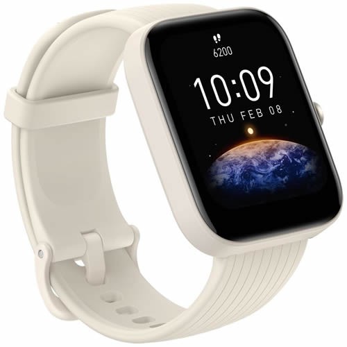 Часы Amazfit Bip 3 Pro Cream (Кремовый) EAC 2