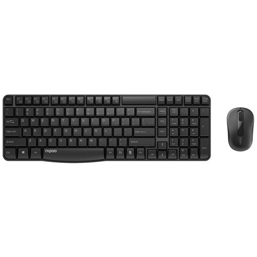 Комплект беспроводной Rapoo X1800S USB Black (Черный) 1