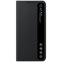 Чехол-книжка Samsung Smart Clear View для Galaxy S21 FE темно-серый (EF-ZG990CBEGRU)