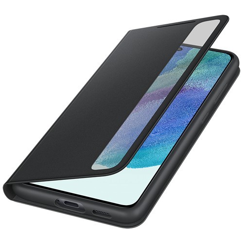 Чехол-книжка Samsung Smart Clear View для Galaxy S21 FE темно-серый (EF-ZG990CBEGRU) 5
