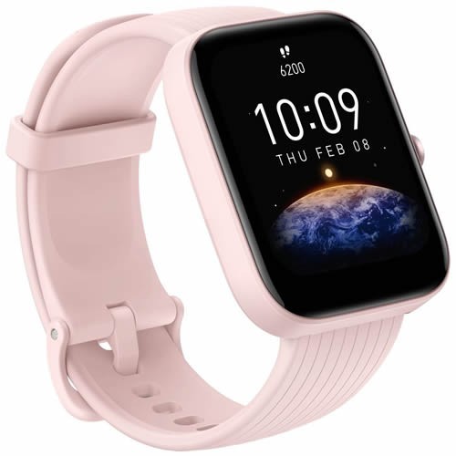 Часы Amazfit Bip 3 Pro Pink (Розовый) EAC 2