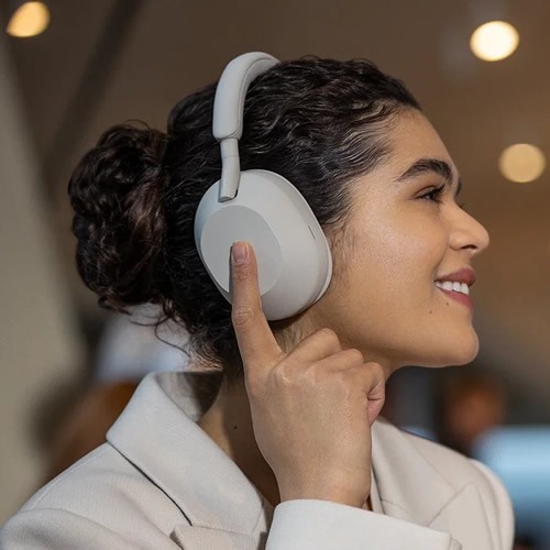 Беспроводные наушники Sony WH-1000XM5 Silver (Серебристый) 8