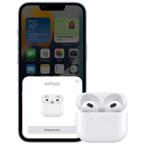 Беспроводные наушники Apple AirPods 3 Lightning Charging Case 5